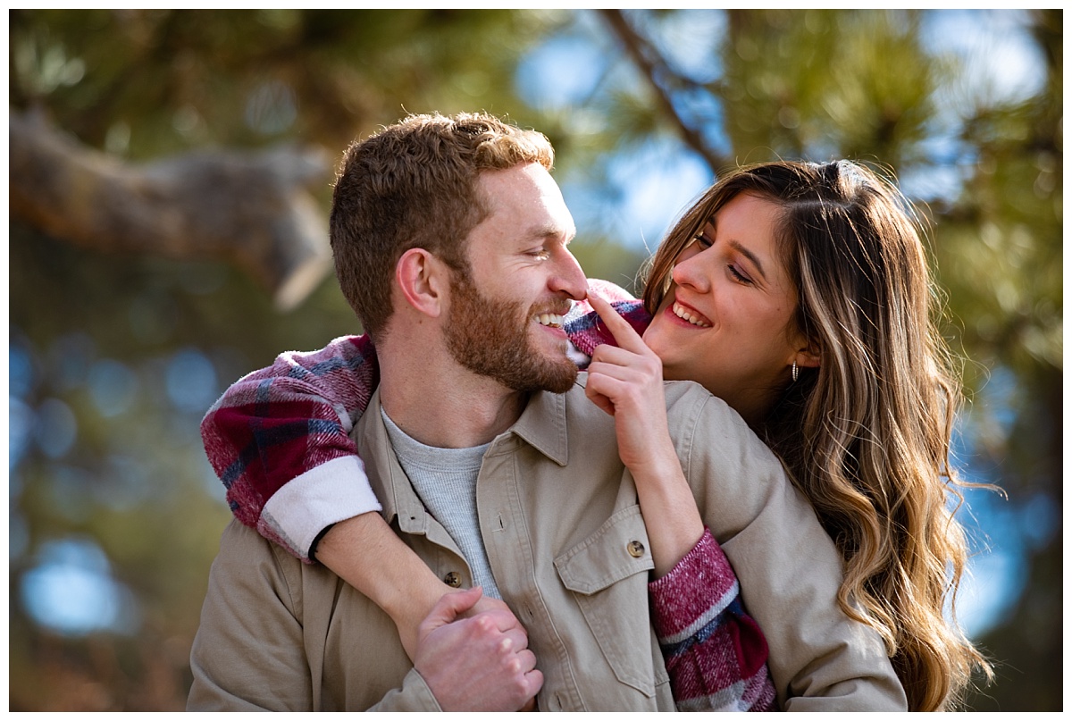 mount falcon engagement session