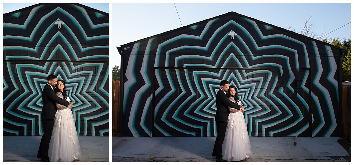 bridal portraits in downtown denver with simply grace photography