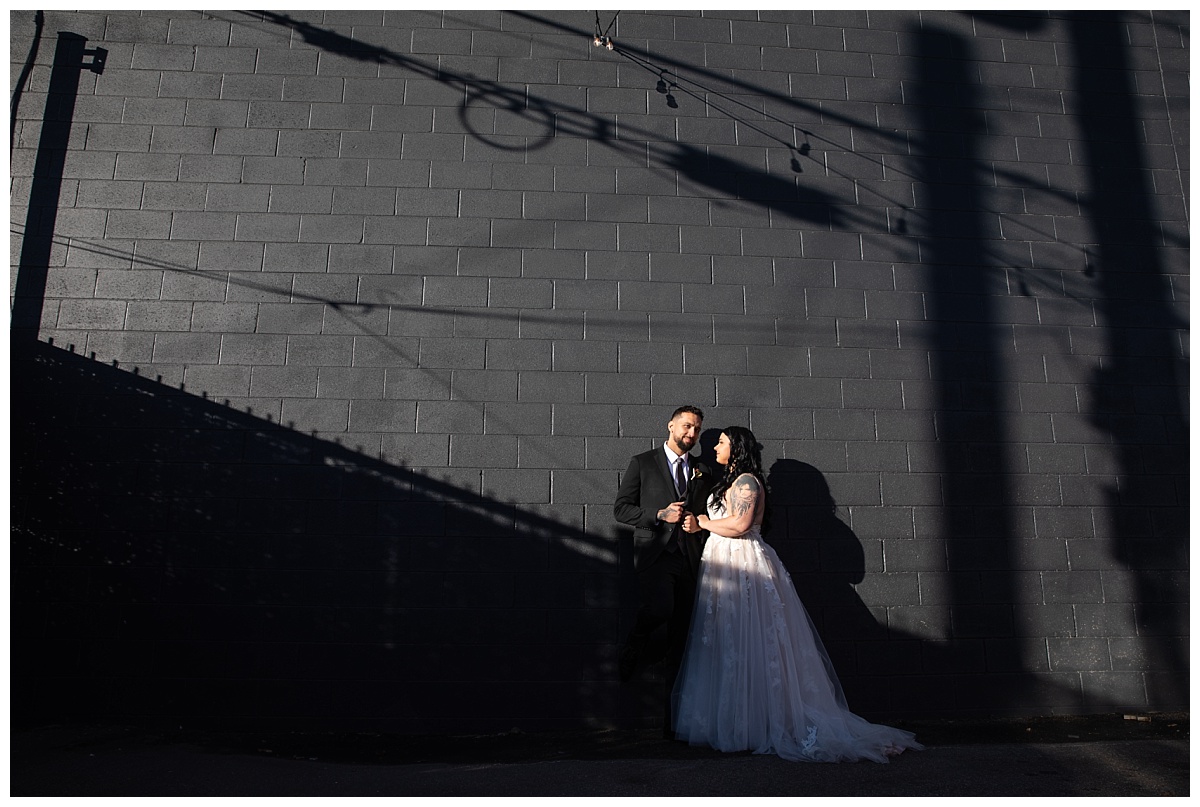 bridal portraits in downtown denver with simply grace photography