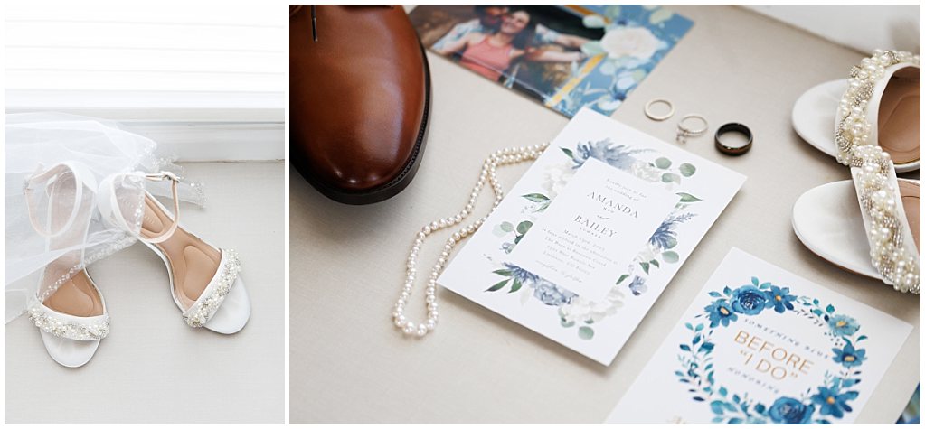 wedding details shot at the barn at raccoon creek by simply grace photography