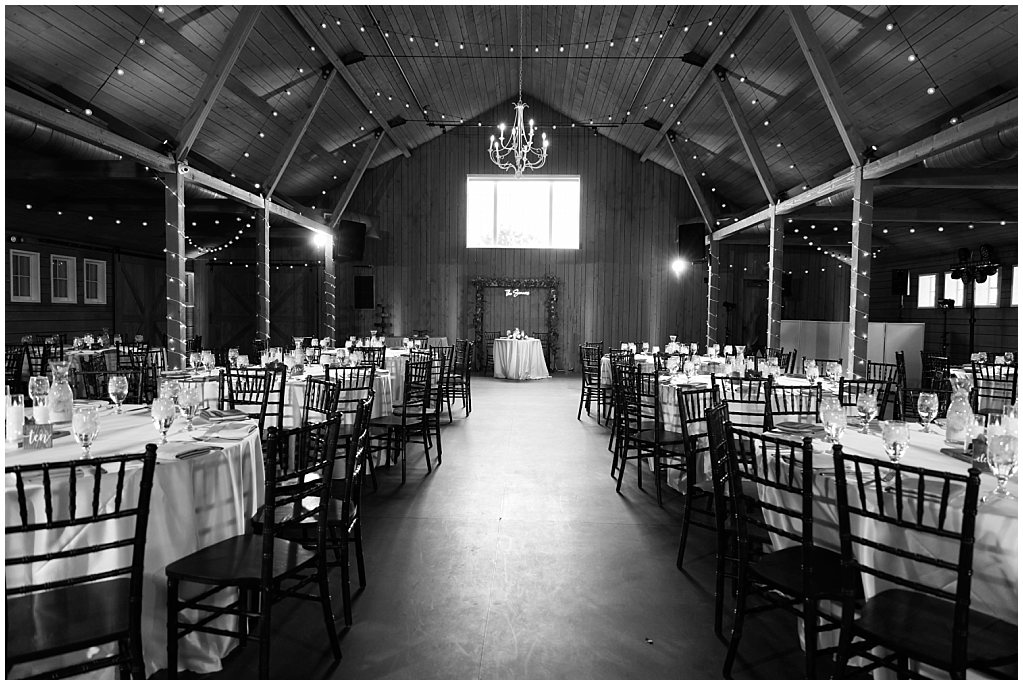 reception details at the barn of raccoon creek in littleton colorado by simply grace photography