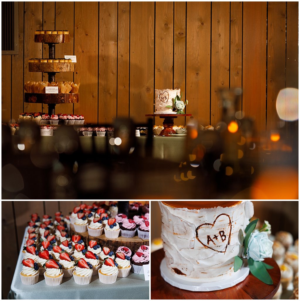 bark tree cake details